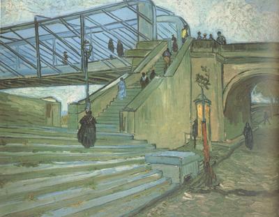 Vincent Van Gogh The Trinquetaille Bridge (nn04) oil painting image